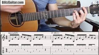 Badass Rhythmic Chord Progression on Guitar Can you play it [upl. by Paucker450]