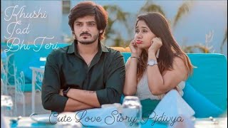 Khushi Jab Bhi Teri Song  Jubin Nautiyal  Cute Love Story  Pjdivya Official  Sab Love Story [upl. by Punke]