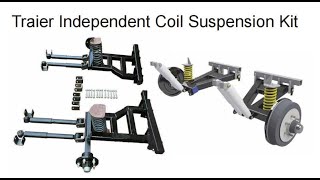 Trailer Independent Suspension Kit [upl. by Dickman]