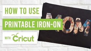 🥰 How to Use Printable Iron On Material with Cricut [upl. by Akinod]