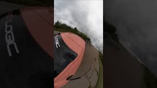 Car Drifts Sideways After Colliding With Truck During Drag Race  14480301 [upl. by Kristof]