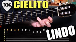 Como tocar Cielito Lindo  Tablatura súper fácil en Guitarra Acústica [upl. by Naek801]