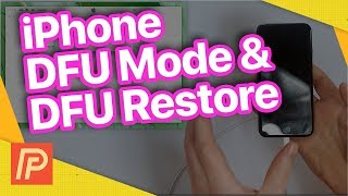 How To Put An iPhone In DFU Mode amp DFU Restore Your iPhone [upl. by Milissa]