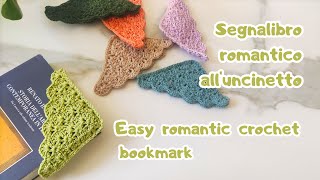 Segnalibro uncinetto facile e veloce  Easy crochet bookmark [upl. by Windy]