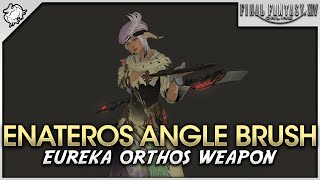 FFXIV  Pictomancer Enateros Angle Brush Eureka Orthos Weapon [upl. by Naenaj]