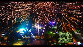 Fogo de Artificio  Festas da Cidade  Fafe  Drone  2024 [upl. by Craggy575]