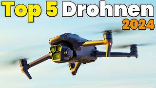 TOP 5 DROHNEN 2024 🛸 Die besten Drohnen mit Kamera Quadrocopter [upl. by Abihsat]