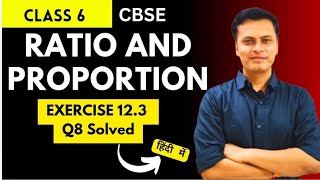 Ratio and Proportion exercise 123 Q8 CBSE class 6 Maths [upl. by Atnuahsal758]