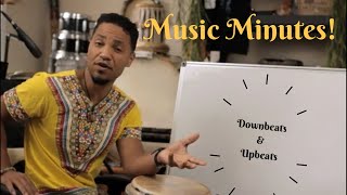 Basic Music Theory Lesson Downbeats and Upbeats The Drummer definitionnot orchestra [upl. by Adniles]