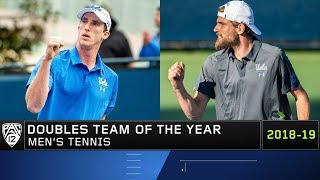 UCLAs Maxime Cressy Keegan Smith earn Pac12 Mens Tennis Doubles Team of the Year honors [upl. by Naesed]