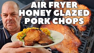 Delicious Air Fryer Honey Glazed Pork Chops [upl. by Margi633]