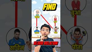 Sachin ka Blood Relation ✌️💯 bloodrelation sachin neonschool trendingshorts education viral [upl. by Les]