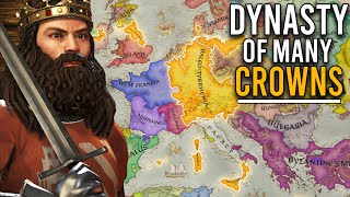 DOMINATING Europe to make the MOST POWERFUL Dynasty in CK3 [upl. by Asilegna]