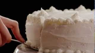 How to Make Heavenly White Cake  Cake Recipes  Allrecipescom [upl. by Raf167]