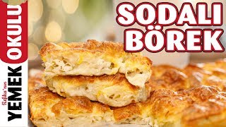 Hazır Yufkadan Peynirli ve Sodalı Kolay Börek Tarifi  Çıtır Börek Tarifleri [upl. by Magdalene107]