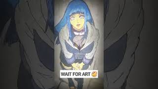 I Draw Hinata Hyuga anime hinata drawing art animestyle [upl. by Anelrad]