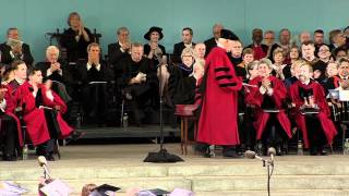 Seamus Heaney  Harvard University Commencement 2012 [upl. by Yelnikcm]