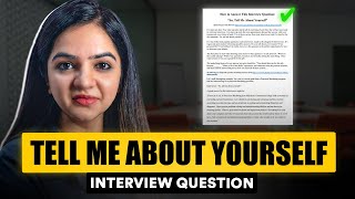 Tell Me About Yourself  Interview Tips  TrueCV [upl. by Reni]