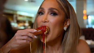 Jennifer Lopez Eating Sausage [upl. by Rehpotsrihc]