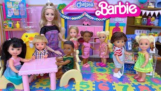 Barbie Doll Toddler First Day of School Story [upl. by Mannes]