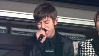 FANCAM 140312 B A P 1004  Super Juniors Sukira Open Concert фокус на [upl. by Kacie721]