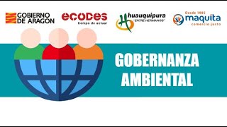 Gobernanza ambiental [upl. by Ierna]