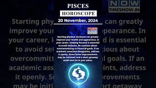 Pisces Horoscope 20 Nov Zodiac  Astrology amp Prediction of the Day  Short Rashifal horoscope [upl. by Ainoek613]