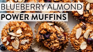 Blueberry Almond Power Muffins  Sallys Baking Recipes [upl. by Sergeant]