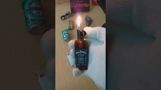 Jack Daniels bottle shape gas lighter [upl. by Kerwin]