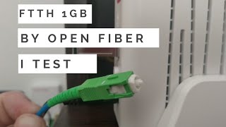 Testiamo la FTTH a 1Gbs di Wind Tre by Open Fiber [upl. by Peers2]