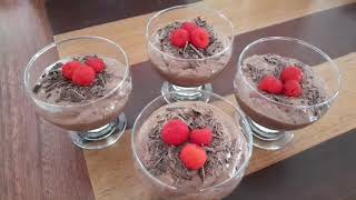 Mousse de Chocolate sem leite condensado [upl. by Leede]