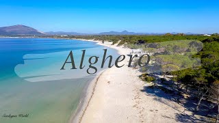 ALGHERO e le sue spiagge più FAMOSE  4K  Sardegna World by drone [upl. by Inatsed676]