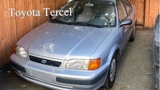 Toyota Tercel built to last [upl. by Demona]