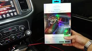 Type S interior trim LED lights Install  300 Sub Shout out  New shoes get ordered [upl. by Ades442]