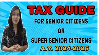 Senior Citizen Benefits Income Tax ITR in 2024  Senior Citizen Tax Benefits  itrincometax [upl. by Yreva476]