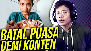 BATAL PUASA DEMI KONTEN  VAN OFFICIAL [upl. by Aicen]