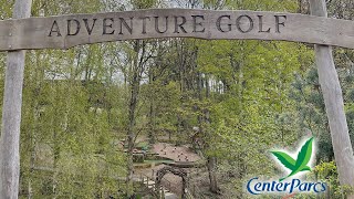 ADVENTURE GOLF Full Course  WOBURN CENTER PARCS [upl. by Acnayb]