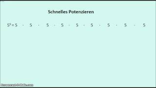 Kryptologie  Schnelles Potenzieren [upl. by Claudianus]