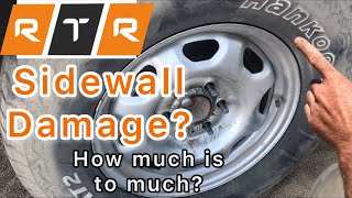 How Much is too much Sidewall Damage [upl. by Leund]