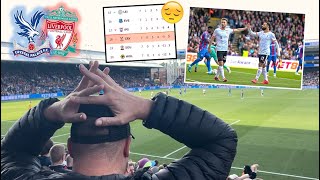 CRYSTAL PALACE 01 LIVERPOOL VLOG 2425 EAGLES WINLESS IN FIRST SEVEN LEAGUE GAMES😩 [upl. by Ateuqram506]