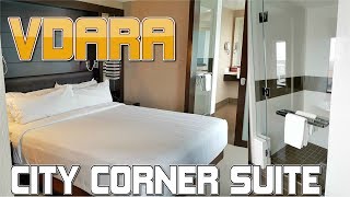 Vdara Las Vegas City Corner Suite  Room Tour [upl. by Boothman]