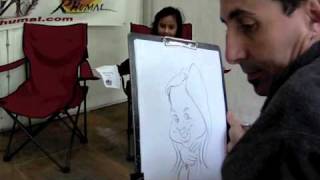 live Caricatures by RHumal [upl. by Berner]