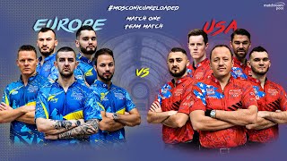 Team Europe vs Team USA  2018 Mosconi Cup [upl. by Sixel]