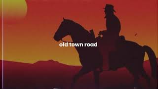 lil nas x  old town road 𝙨𝙡𝙤𝙬𝙚𝙙 𝙧𝙚𝙫𝙚𝙧𝙗 [upl. by Phelan]