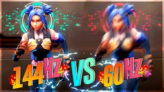 60hz vs 100hz vs 144hz Tests and Comparison [upl. by Reifinnej]