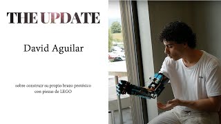 David Aguilar sobre construir su propio brazo protésico con piezas de LEGO [upl. by Riocard]