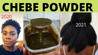 Chebe Powder Application on Type 4 Natural Hair [upl. by Noseaj]