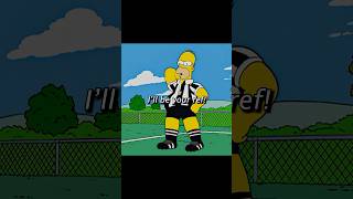 Homer became a referee😳 [upl. by Orlando]