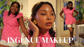 INGENUE ESSENCE MAKEUP FOR ACNE PRONE SKIN GRWM Kitchener Essences [upl. by Neisa158]