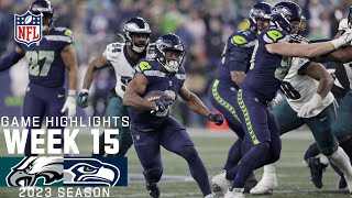 Philadelphia Eagles vs Seattle Seahawks  2023 Week 15 Game Highlights [upl. by Biernat]